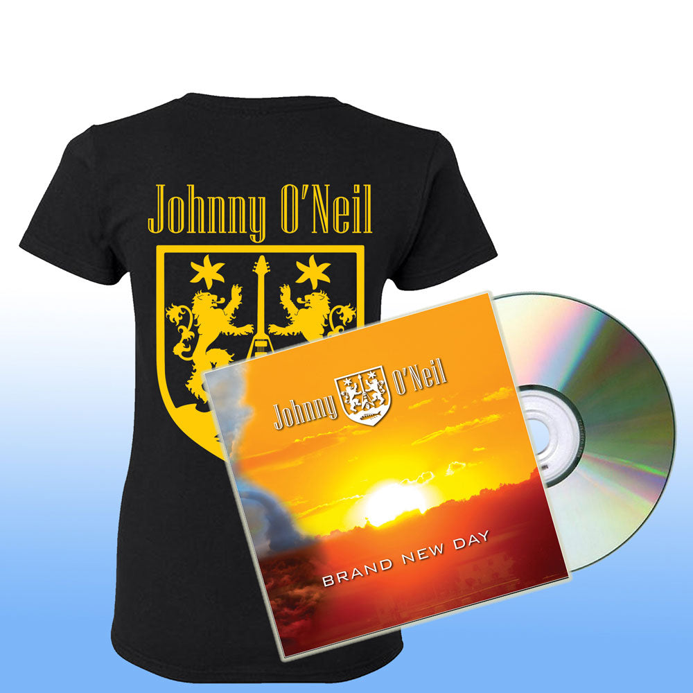 CD & Women's T-Shirt Combo - Brand New Day