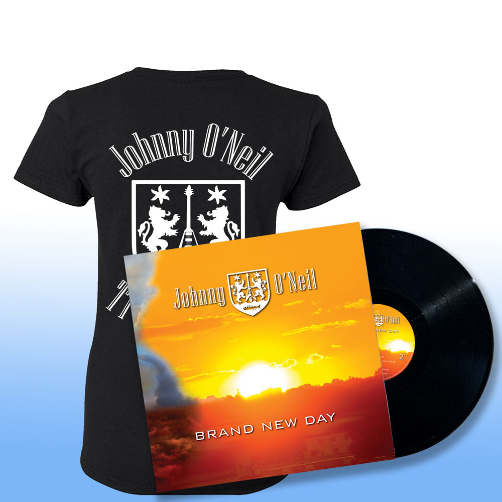 Vinyl & Women's T-Shirt Combo - Truth Or Dare/Brand New Day