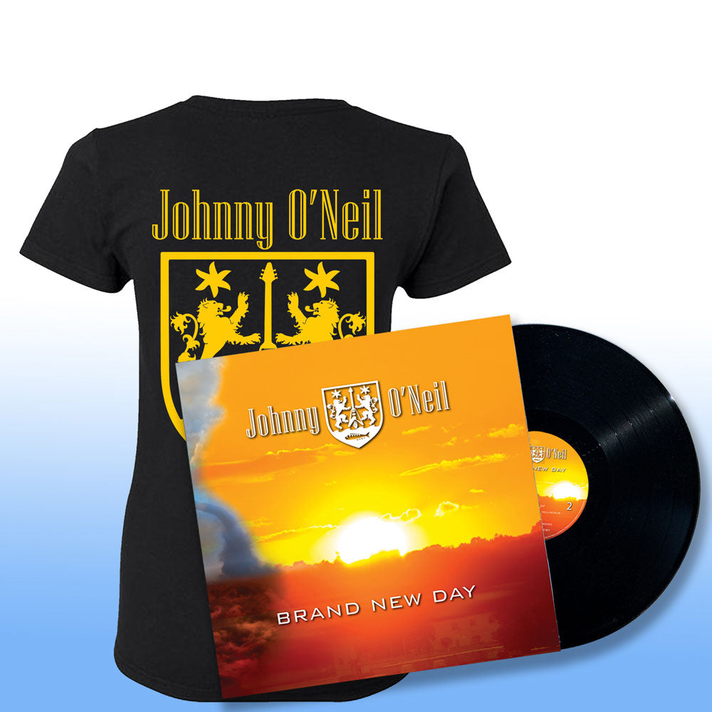 Vinyl & Women's T-Shirt Combo - Brand New Day