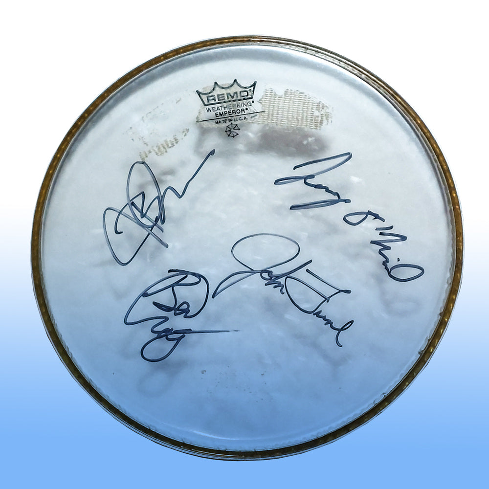 Autographed Drum Head – Johnny O'Neil